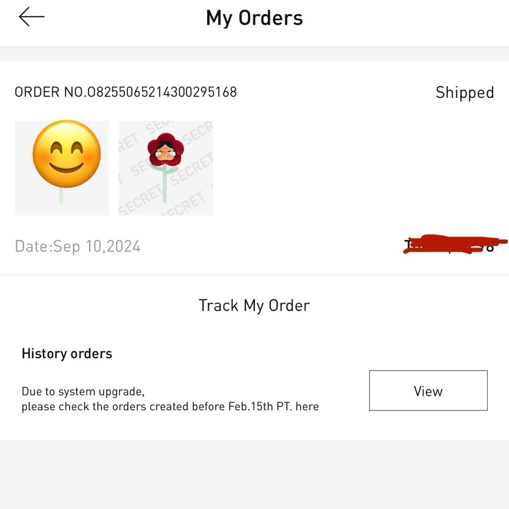 Crybaby flower Secret Cherry Red